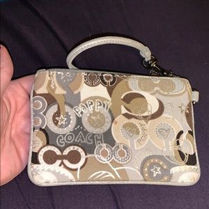 Coach Poppy wristlet
